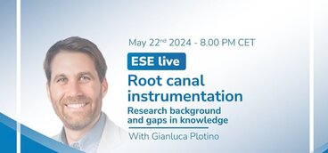 Watch the latest ESE Live Session on the Autumn Meeting with speaker Gianluca Plotino
