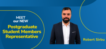 New Postgraduate Student Members Representative: Robert Sirbu